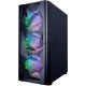 Компьютерный корпус 1STPLAYER D4-BK-4G6 DK D4 BLACK / ATX, tempered glass, metal mesh / 4x 120mm LED fans inc. / D4-BK-4G6