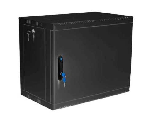 [Монтажное оборудование] ЦМО Шкаф телекоммуникационный настенный 9U (600 x 650) дверь металл, цвет черный (ШРН-9.650.1-9005)