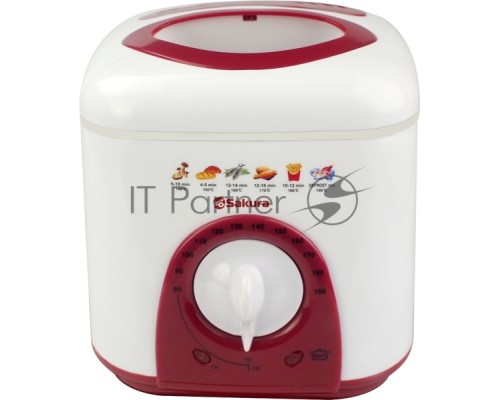 Фритюрница Sakura SA-7654R 1.0л 950Вт