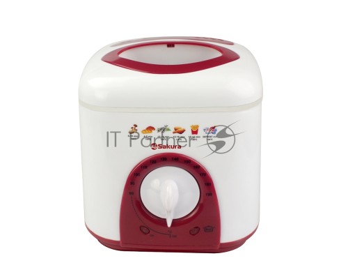 Фритюрница Sakura SA-7654R 1.0л 950Вт