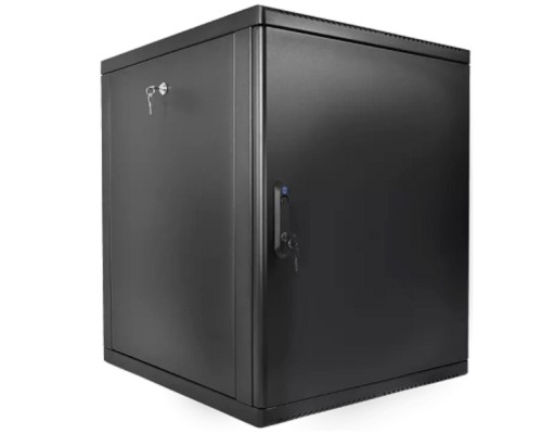 [Монтажное оборудование] ЦМО Шкаф телекоммуникационный настенный разборный 15U (600 x 650) съемные стенки, дверь металл, цвет черный (ШРН-М-15.650.1-9005)