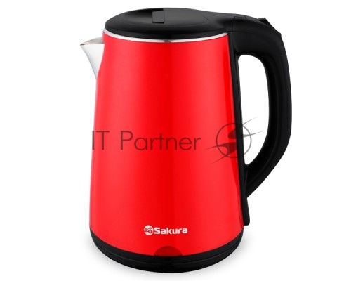 Чайник электрический Sakura SA-2150BR (2.2) красн+черн д