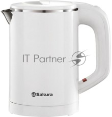 Чайник электрический Sakura SA-2158W (0.6) бел д