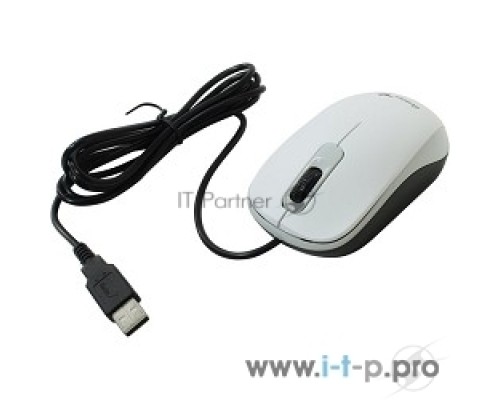Мышь проводная Genius DX-110 белый, 1000 dpi, USB, кнопки - 3