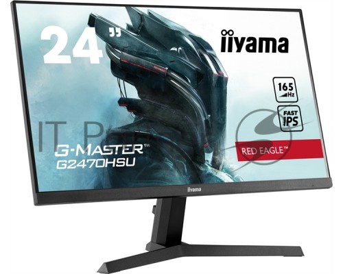 Монитор жидкокристаллический Iiyama Монитор LCD 23.8'' [16:9] 1920х1080(FHD) IPS, nonGLARE, 250cd/m2, H178°/V178°, 1100:1, 80M:1, 16.7M, 0,8 ms, HDMI, DP, Tilt, Speakers, 3Y, Black