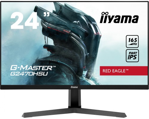 Монитор жидкокристаллический Iiyama Монитор LCD 23.8'' [16:9] 1920х1080(FHD) IPS, nonGLARE, 250cd/m2, H178°/V178°, 1100:1, 80M:1, 16.7M, 0,8 ms, HDMI, DP, Tilt, Speakers, 3Y, Black