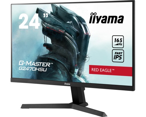 Монитор жидкокристаллический Iiyama Монитор LCD 23.8'' [16:9] 1920х1080(FHD) IPS, nonGLARE, 250cd/m2, H178°/V178°, 1100:1, 80M:1, 16.7M, 0,8 ms, HDMI, DP, Tilt, Speakers, 3Y, Black
