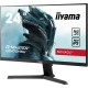 Монитор жидкокристаллический Iiyama Монитор LCD 23.8'' [16:9] 1920х1080(FHD) IPS, nonGLARE, 250cd/m2, H178°/V178°, 1100:1, 80M:1, 16.7M, 0,8 ms, HDMI, DP, Tilt, Speakers, 3Y, Black