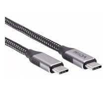 VCOM CU420M-1M Кабель USB3.2 Gen2X2, CM->CM, 20Gbs, 100WT, 4KX60Hz, All shell, 1m