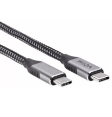 VCOM CU420M-1M Кабель USB3.2 Gen2X2, CM->CM, 20Gbs, 100WT, 4KX60Hz, All shell, 1m