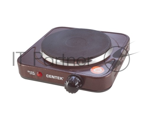 Электрическая плитка Centek CT-1506 <Siberia> 1конф ЧУГУН 155мм, 1000Вт, индикатор работы