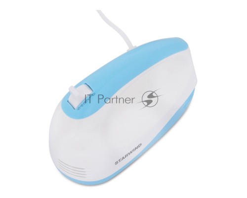 Миксер ручной Starwind SHM-261 250Вт белый/голубой