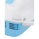 Миксер ручной Starwind SHM-261 250Вт белый/голубой