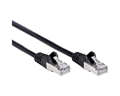 [Коммутационный шнур] AOpen ANP522B-BK-0.5M Патч-корд литой FTP кат.5e (7/0.16) черный 0,5m