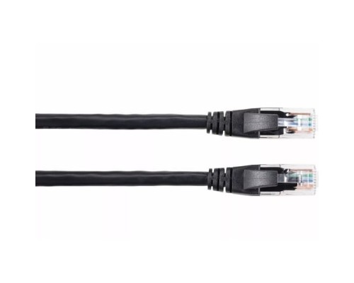 [Коммутационный шнур] AOpen ANP612B-BK-2M Патч-корд литой (7/0.20) UTP кат.6 черный 2m