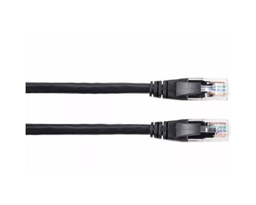 [Коммутационный шнур] AOpen ANP612B-BK-7.5M Патч-корд литой (7/0.20) UTP кат.6 черный 7,5m