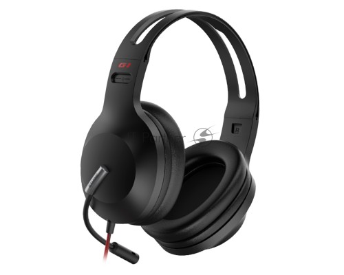 Наушники с микрофоном Edifier G1SE черный 1.3м накладные оголовье