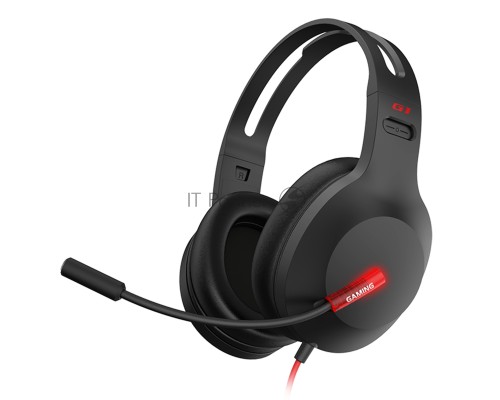 Наушники с микрофоном Edifier G1 черный 2.5м накладные USB оголовье