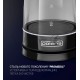 Электрический чайник Polaris PWK 1715 CGL 1.7л. 2200Вт черный (корпус: стекло)