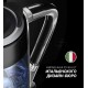 Электрический чайник Polaris PWK 1715 CGL 1.7л. 2200Вт черный (корпус: стекло)