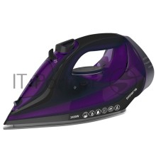 Утюг Polaris PIR2487AK 3m черный/фиолетовый 2400Вт