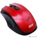 Мышь беспроводная Acer OMR032 черный/красный, 1600 dpi, радиоканал, USB, кнопки - 4