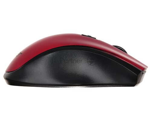 Мышь беспроводная Acer OMR032 черный/красный, 1600 dpi, радиоканал, USB, кнопки - 4