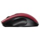 Мышь беспроводная Acer OMR032 черный/красный, 1600 dpi, радиоканал, USB, кнопки - 4