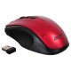 Мышь беспроводная Acer OMR032 черный/красный, 1600 dpi, радиоканал, USB, кнопки - 4