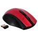 Мышь беспроводная Acer OMR032 черный/красный, 1600 dpi, радиоканал, USB, кнопки - 4
