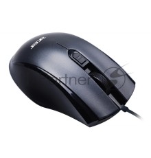 Мышь проводная Acer OMW020 черный, 1600 dpi, USB, кнопки - 4