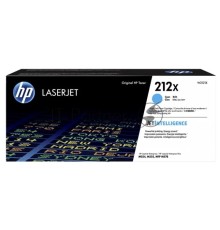 Картридж лазерный HP 212X W2121X голубой для HP CLJ Enterprise M554/M555