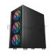 Компьютерный корпус 1STPLAYER AR-7 / ATX, tempered glass / 4x 140mm LED fans inc. / AR-7-4G6P