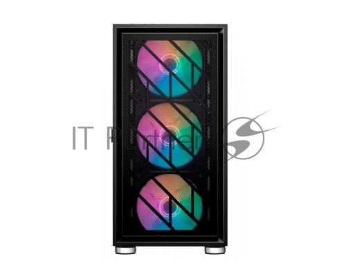 Компьютерный корпус 1STPLAYER AR-7 / ATX, tempered glass / 4x 140mm LED fans inc. / AR-7-4G6P