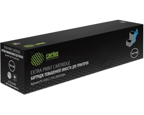 Картридж лазерный Cactus CS-TK1140-MPS черный (14400стр.) для Kyocera FS-1035/1135/M2535dn