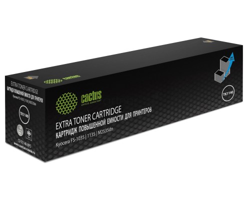 Картридж лазерный Cactus CS-TK1140-MPS черный (14400стр.) для Kyocera FS-1035/1135/M2535dn