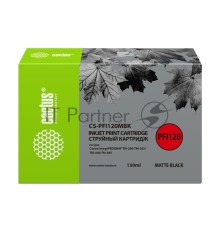 Картридж струйный Cactus CS-PFI120MBK черный матовый (130мл) для Canon imagePROGRAF TM-200/TM-205/TM-300/TM-305