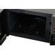 Микроволновая печь Hyundai HYM-D3002 серебристый, 20 л, 700 Вт, переключатели - поворотный механизм/кнопки