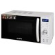 Микроволновая печь Hyundai HYM-D3027 белый, 20 л, 700 Вт, переключатели - поворотный механизм/кнопки