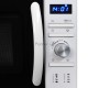Микроволновая печь Hyundai HYM-D3027 белый, 20 л, 700 Вт, переключатели - поворотный механизм/кнопки