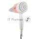 Фен Blackton Bt HD1001C White-Pink Мощность 1000 Вт, Напряжение 220 В, 50 Гц, Регулировка воздушного потока 2, Регулировка температуры 3, Складная ручка, Петля для подвешивания, Концентратор.