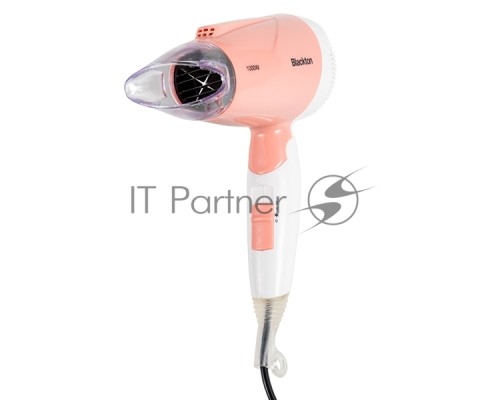 Фен Blackton Bt HD1001C White-Pink Мощность 1000 Вт, Напряжение 220 В, 50 Гц, Регулировка воздушного потока 2, Регулировка температуры 3, Складная ручка, Петля для подвешивания, Концентратор.