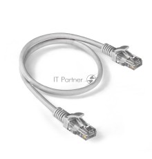 Патч-корд ExeGate EX286379RUS UTP-RJ45-RJ45-5e-0,5M-LSZH-GY, UTP, cat.5e, LSZH, 0.5м, серый