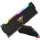 Оперативная память DDR 4 DIMM 32Gb (16Gbx2) PC25600, 3200Mhz, CL18, Patriot Viper Steel RGB (PVSR432G320C8K) (retail)