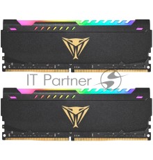 Оперативная память DDR 4 DIMM 64Gb (32Gbx2) PC28800, 3600Mhz, CL20, Patriot Viper Steel RGB Kit (PVSR464G360C0K) (retail)