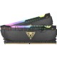 Оперативная память DDR 4 DIMM 64Gb (32Gbx2) PC25600, 3200Mhz, CL18, Patriot Viper Steel RGB (PVSR464G320C8K) (retail)