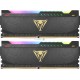 Оперативная память DDR 4 DIMM 16Gb (8Gbx2) PC25600, 3200Mhz, CL18, Patriot Viper Steel RGB (PVSR416G320C8K) (retail)