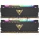 Оперативная память DDR 4 DIMM 16Gb (8Gbx2) PC25600, 3200Mhz, CL18, Patriot Viper Steel RGB (PVSR416G320C8K) (retail)
