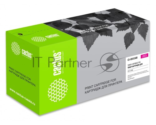Картридж лазерный Cactus CS-C8553AR пурпурный (25000стр.) для HP CLJ 9500