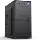 Компьютерный корпус с блоком питания Foxline 450Вт. Сase Forza mATX, 450W, 2xUSB2.0, Black, w/o FAN, 12 cm fan PSU, power cord